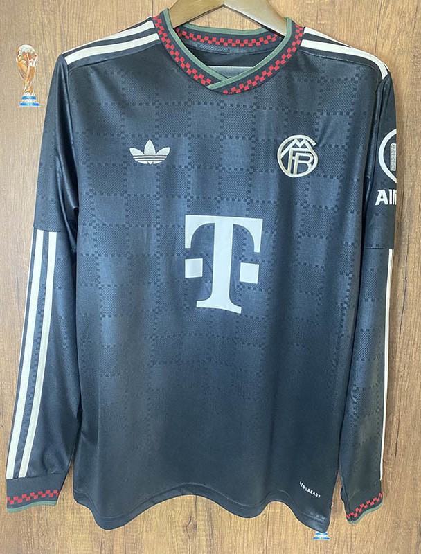 AAA Quality Bayern Munich 25/26 Third Black Long Jersey